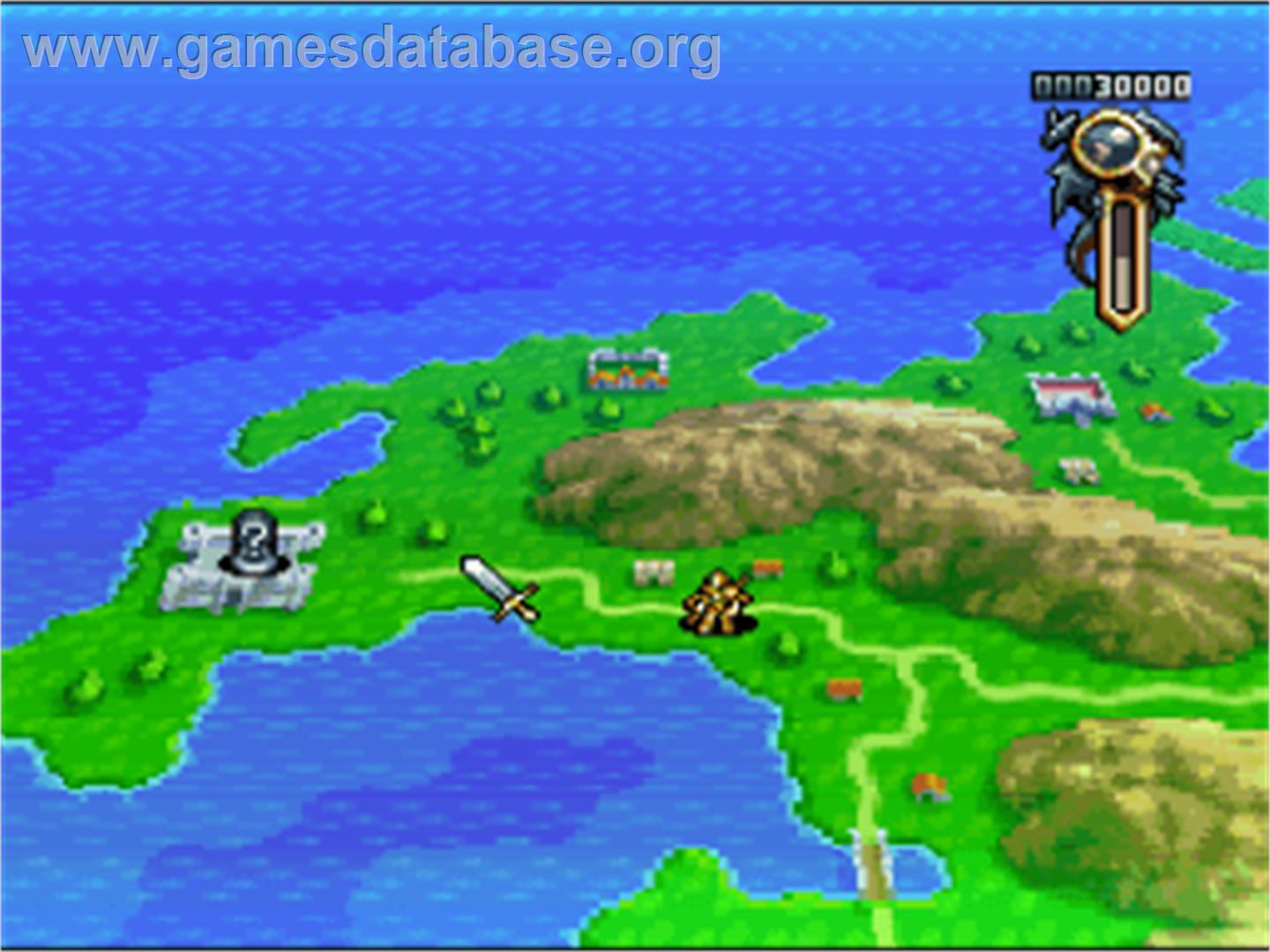 Ogre Battle - The March Of The Black Queen - Nintendo SNES - Artwork - In Game