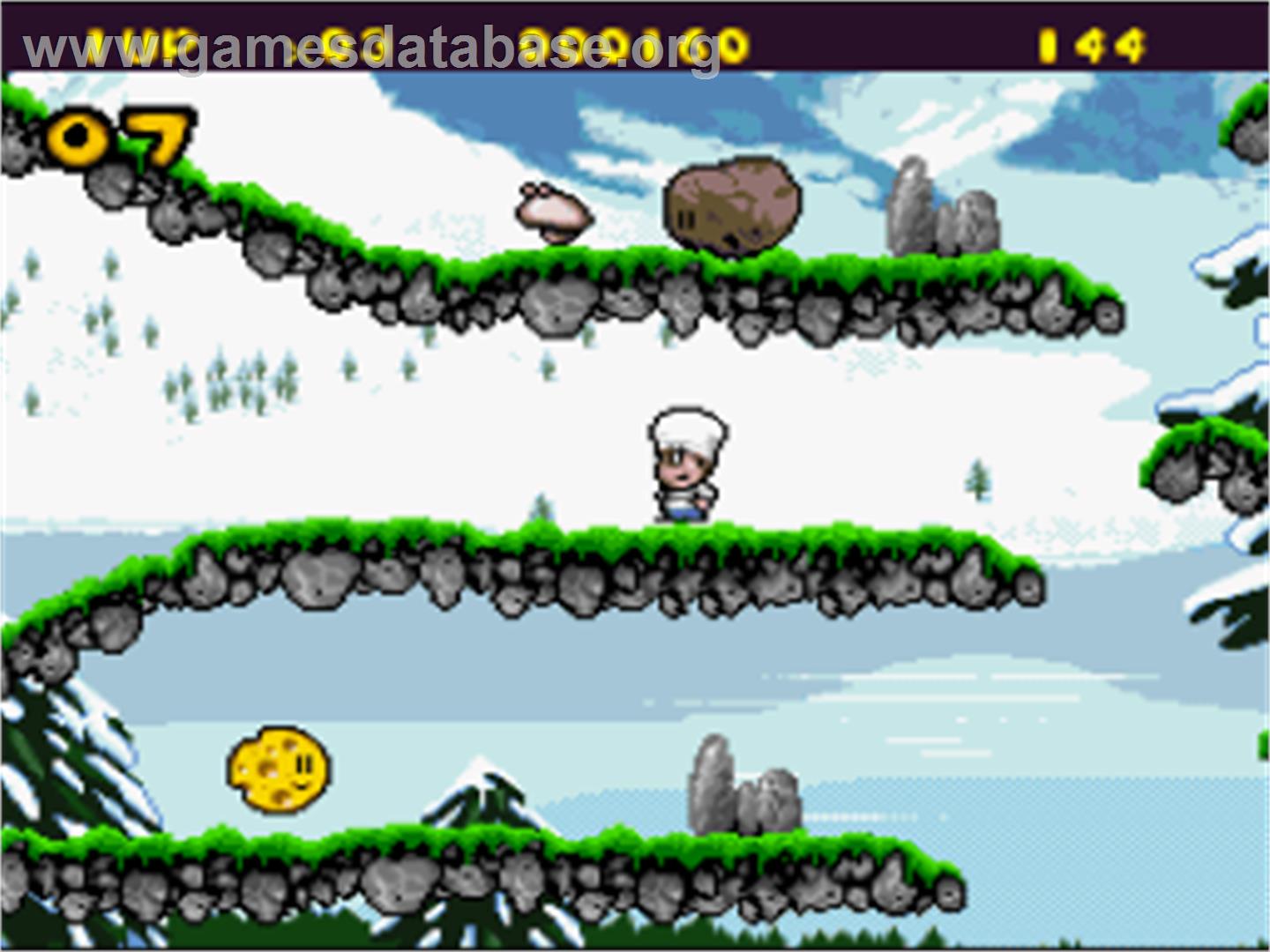 Out To Lunch - Nintendo SNES - Artwork - In Game