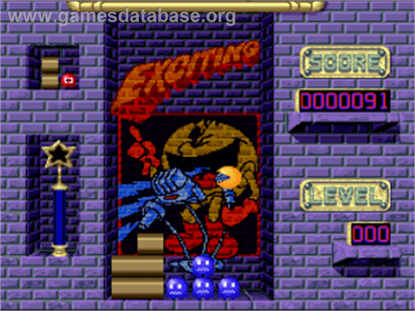Pac-Attack - Nintendo SNES - Artwork - In Game
