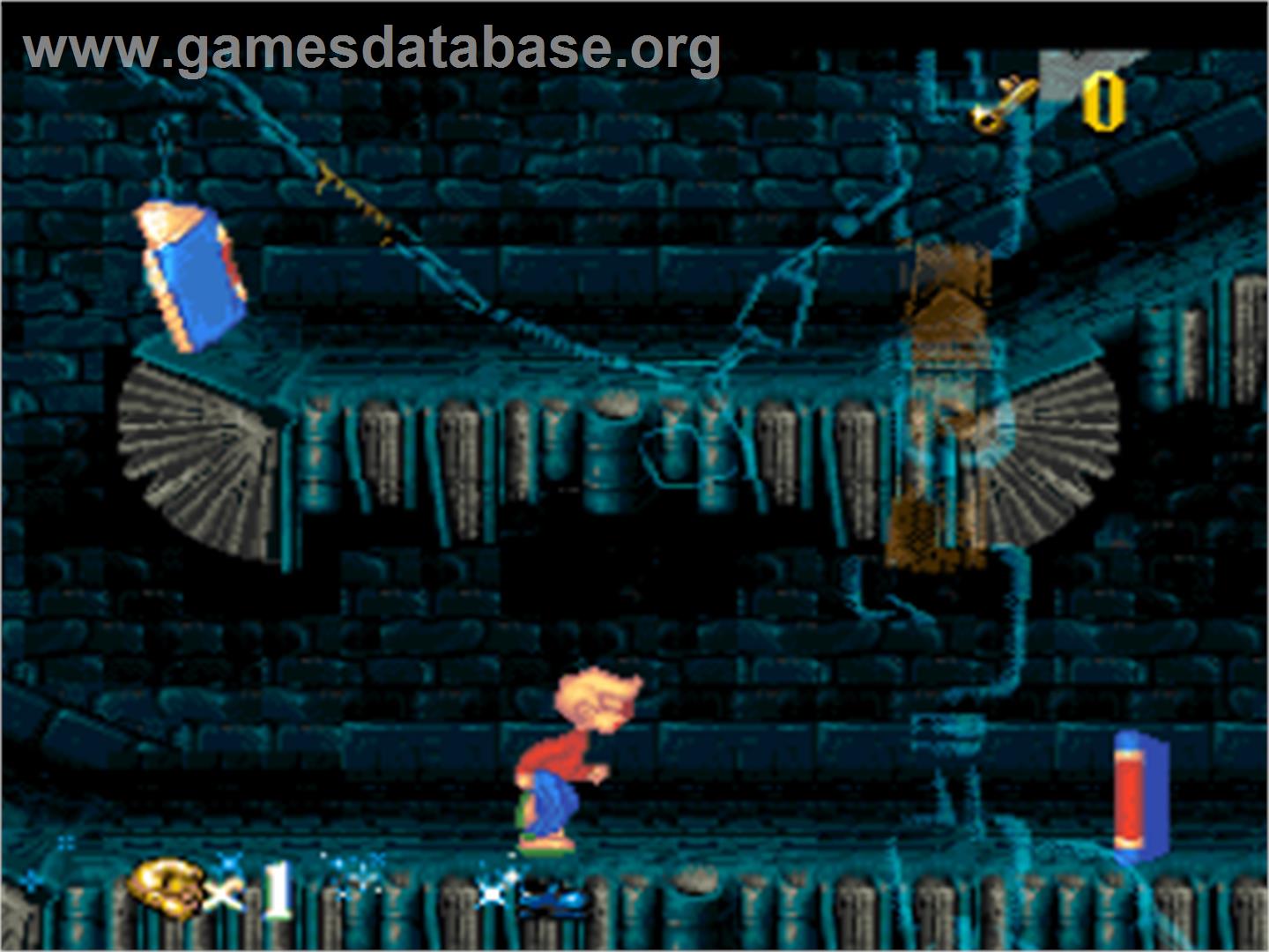 Pagemaster, The - Nintendo SNES - Artwork - In Game