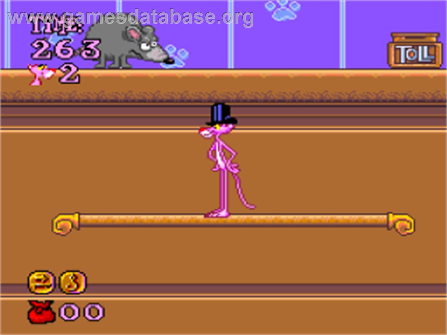 Pink Goes To Hollywood - Nintendo SNES - Artwork - In Game