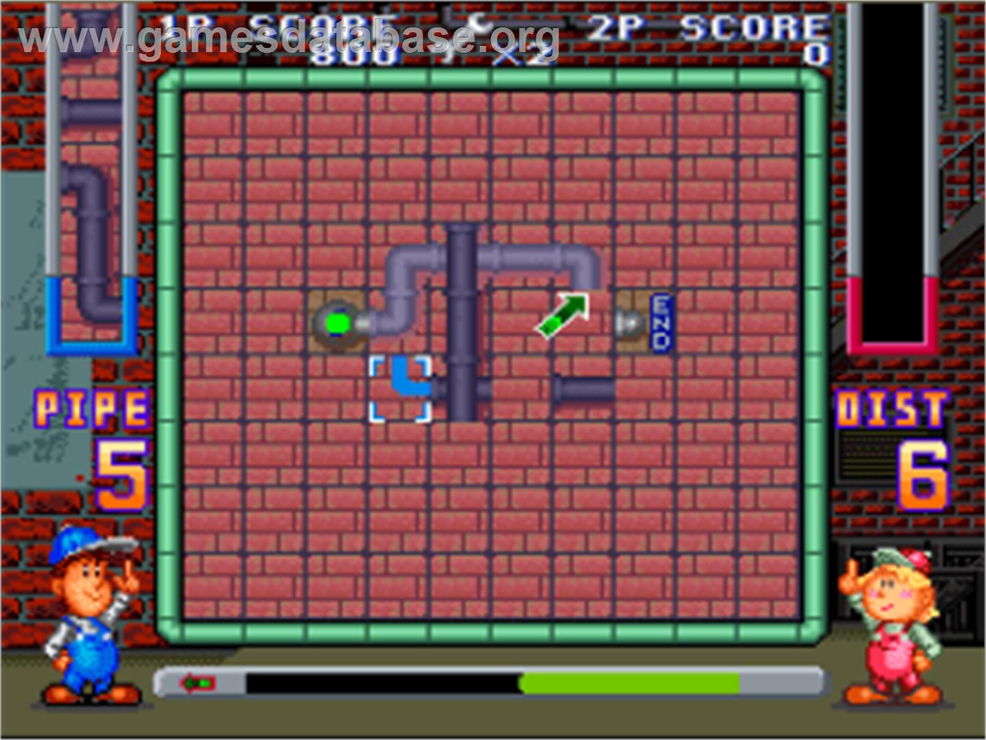 Pipe Dream - Nintendo SNES - Artwork - In Game