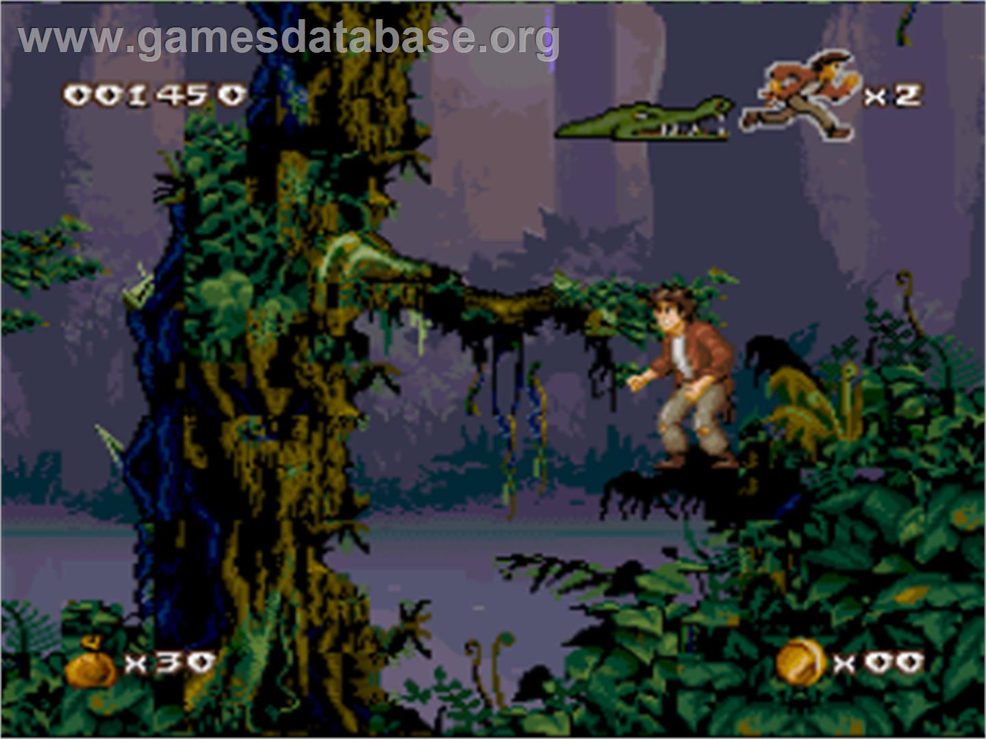 Pitfall - The Mayan Adventure - Nintendo SNES - Artwork - In Game