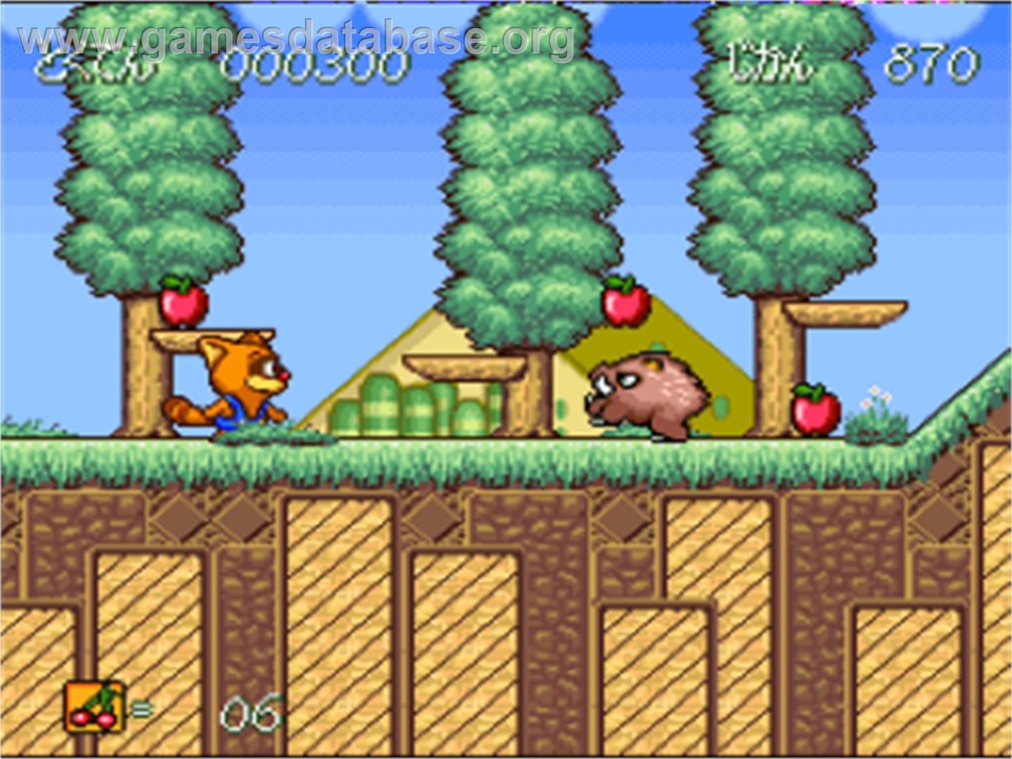 Pokonyan! - Henpokorin Adventure - Nintendo SNES - Artwork - In Game