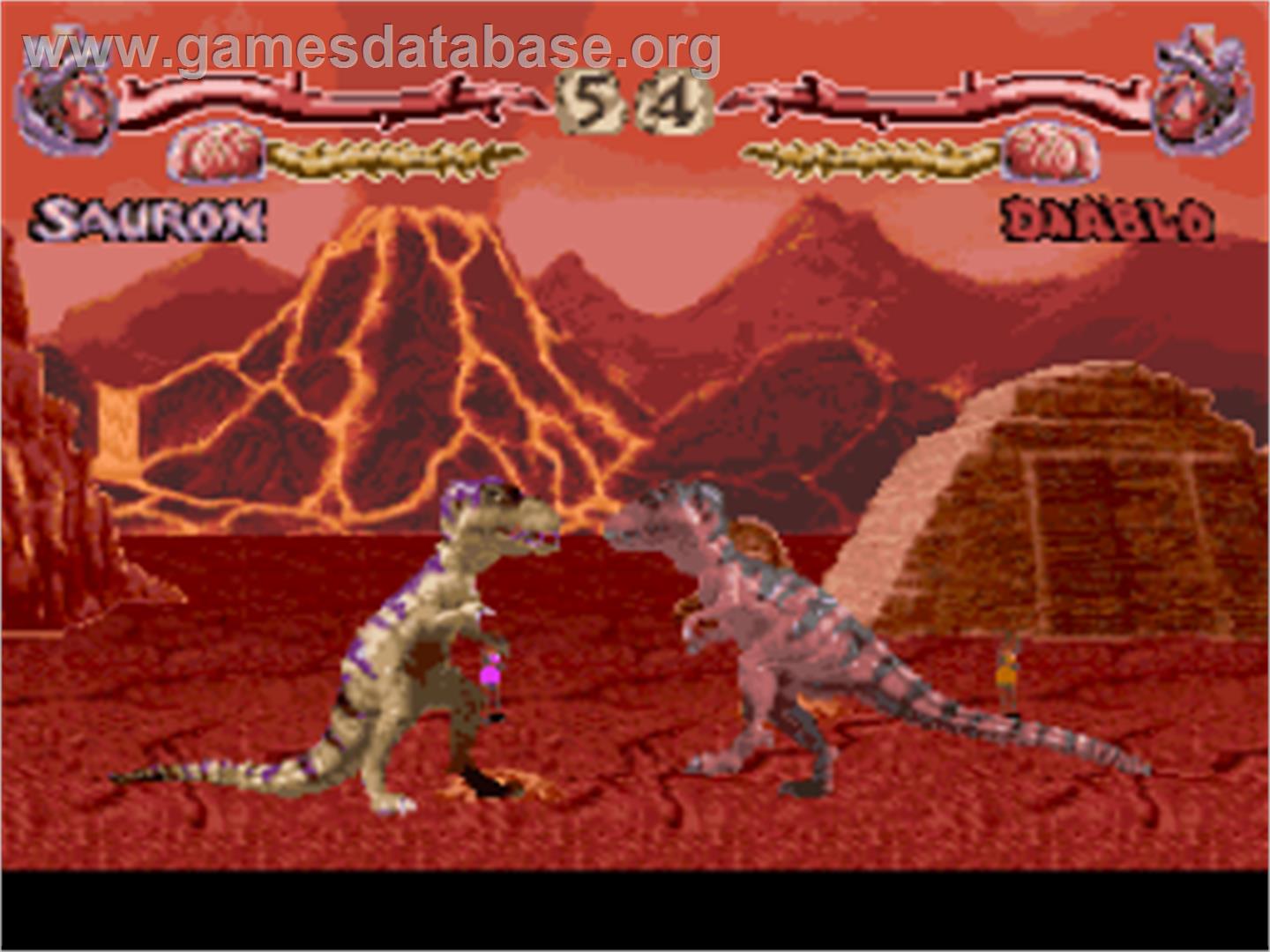 Primal Rage - Nintendo SNES - Artwork - In Game