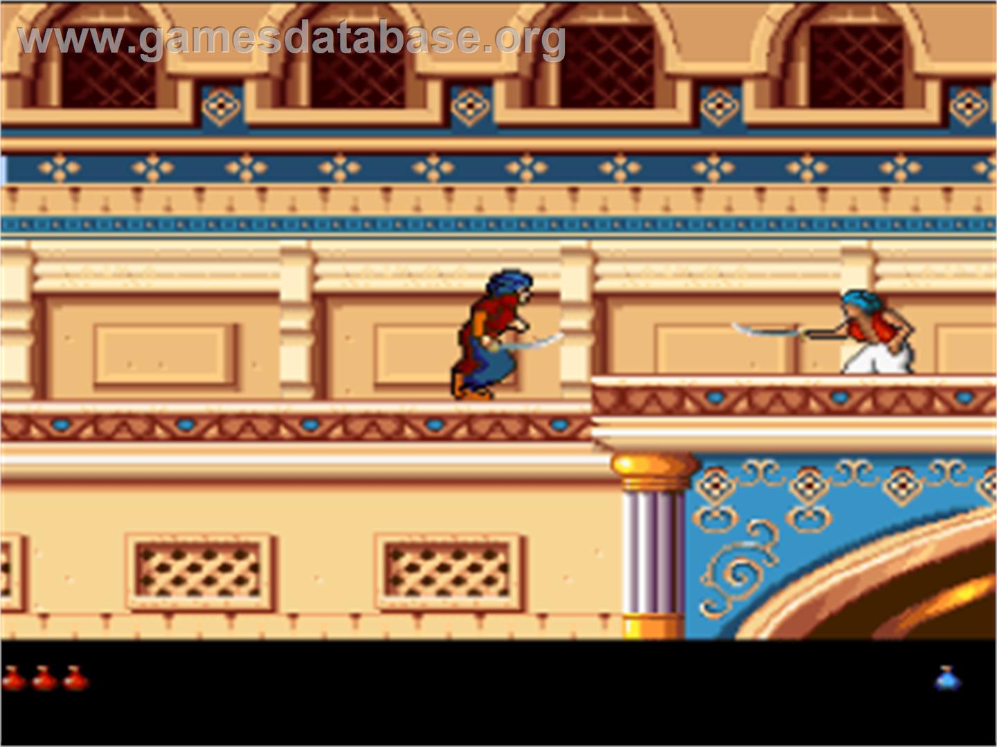 Prince of Persia 2: The Shadow & The Flame - Nintendo SNES - Artwork - In Game