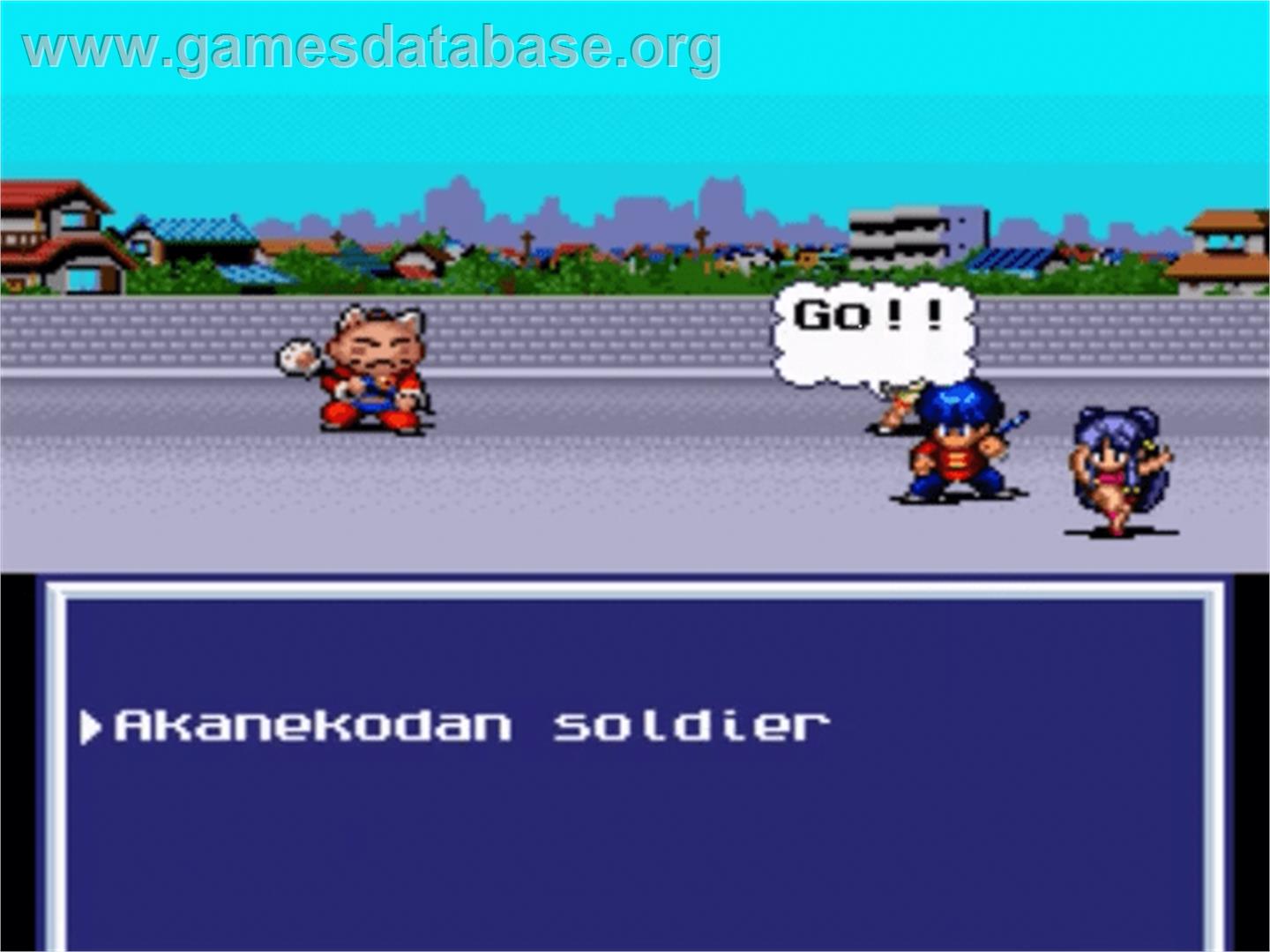Ranma 1/2 - Akanekodan Teki Hihou - Nintendo SNES - Artwork - In Game