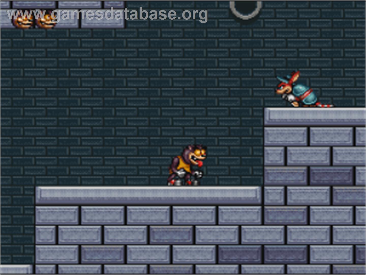Rocky Rodent - Nintendo SNES - Artwork - In Game