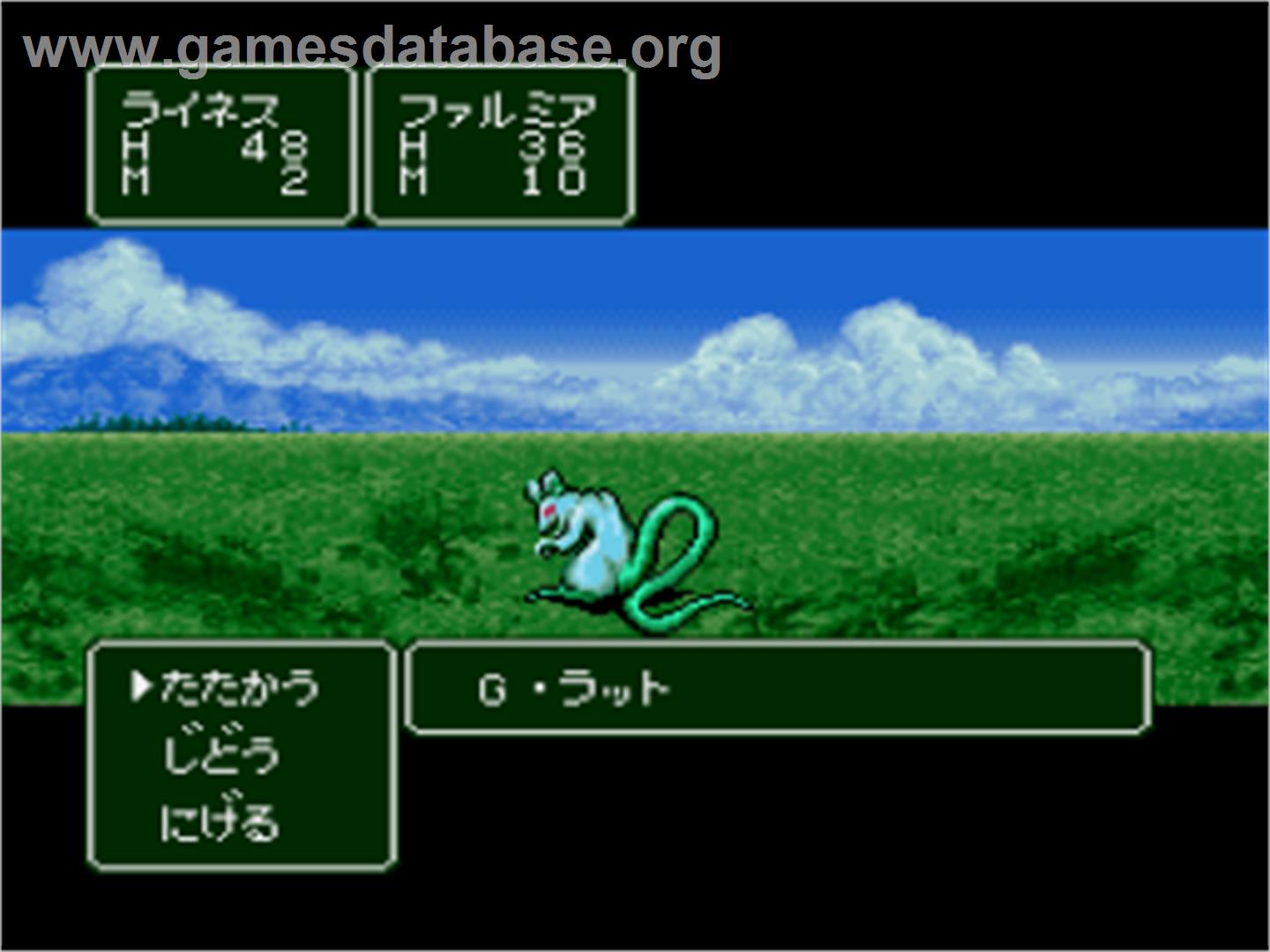 Rpg Tsukuru - Super Dante - Nintendo SNES - Artwork - In Game