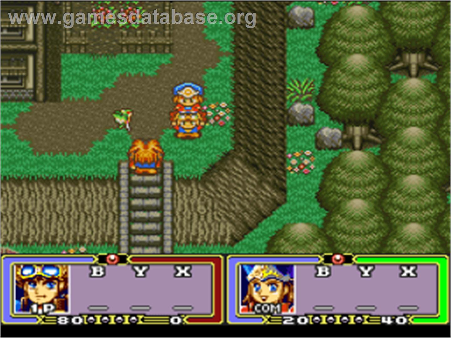 Ruin Arm - Nintendo SNES - Artwork - In Game