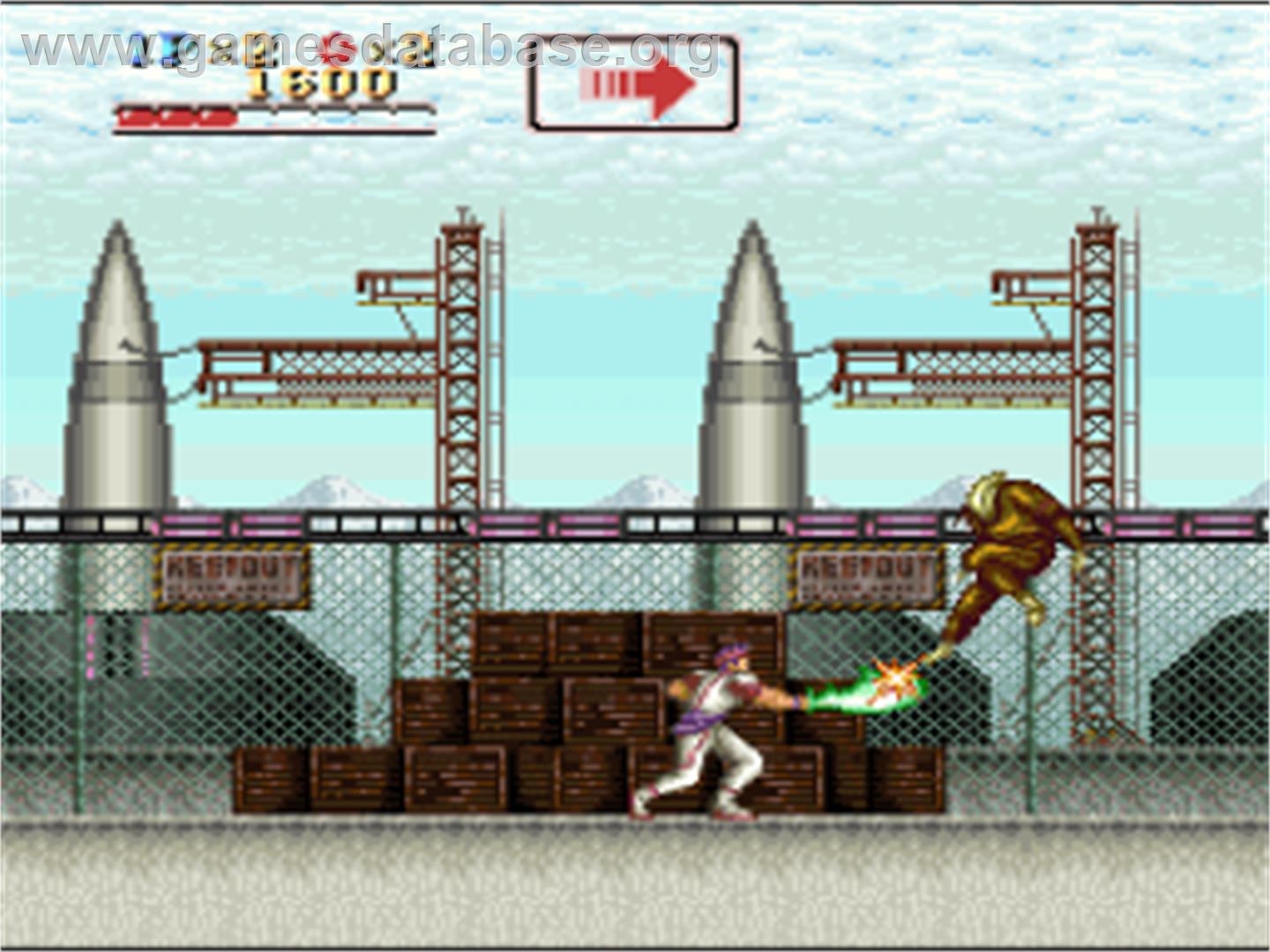 Run Saber - Nintendo SNES - Artwork - In Game