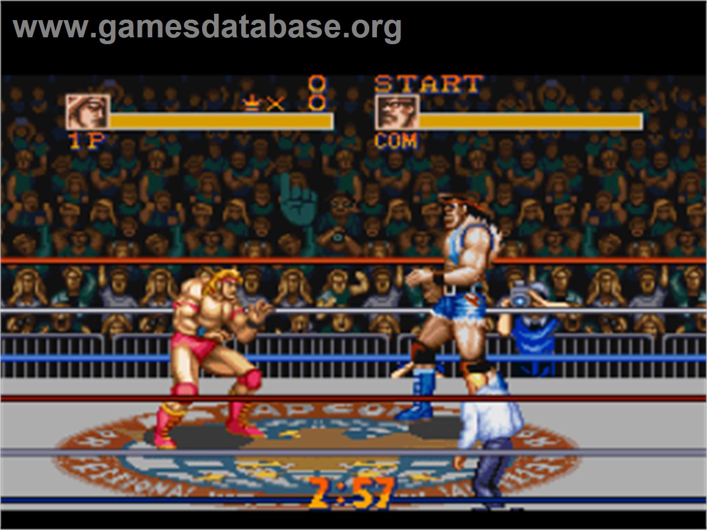 Saturday Night Slam Masters - Nintendo SNES - Artwork - In Game