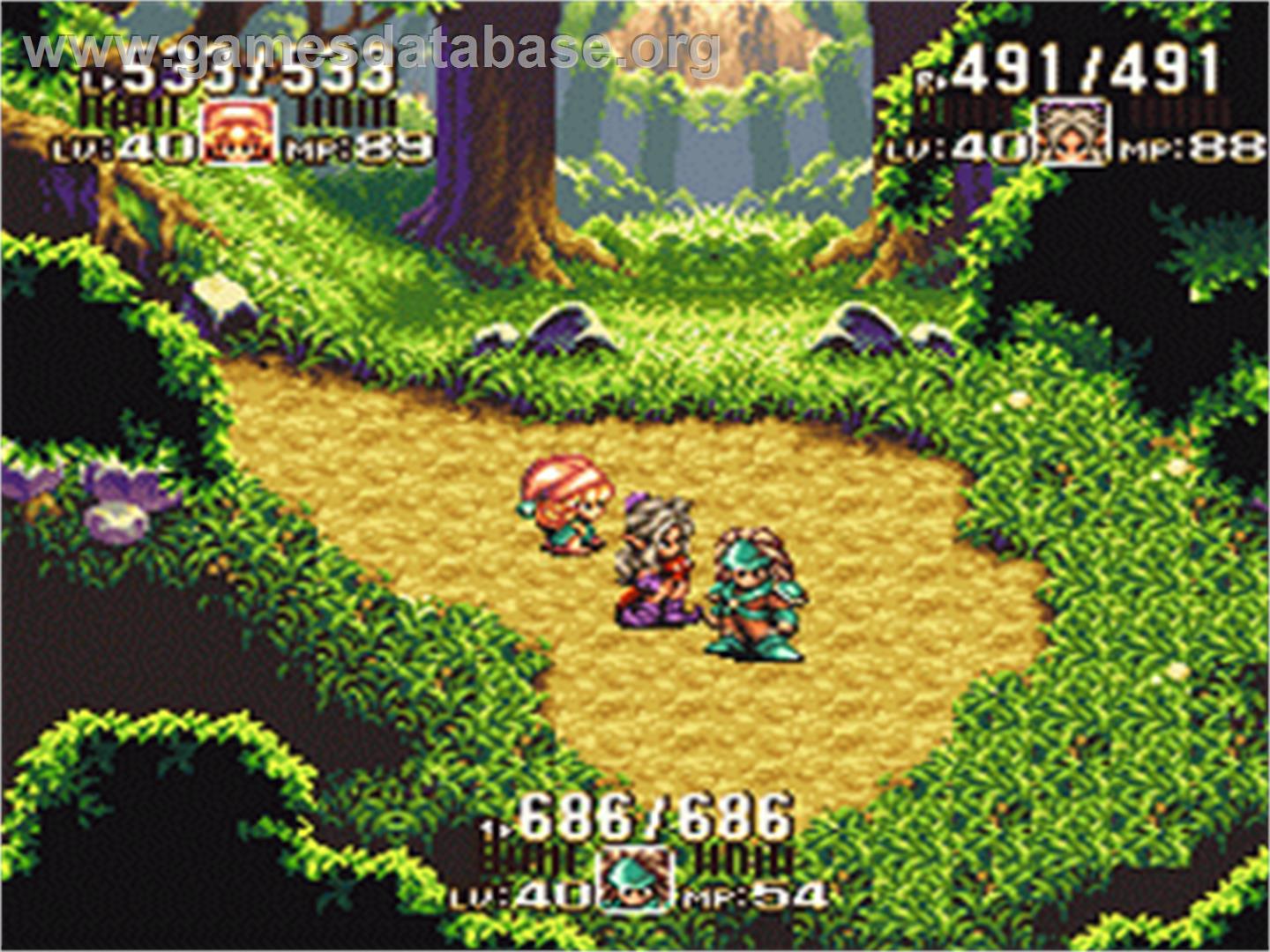 Seiken Densetsu 3 - Nintendo SNES - Artwork - In Game