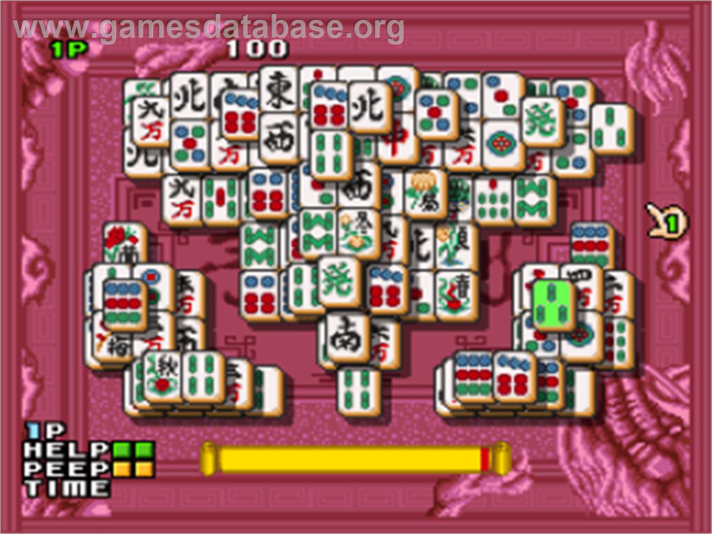 Shanghai 3 - Nintendo SNES - Artwork - In Game