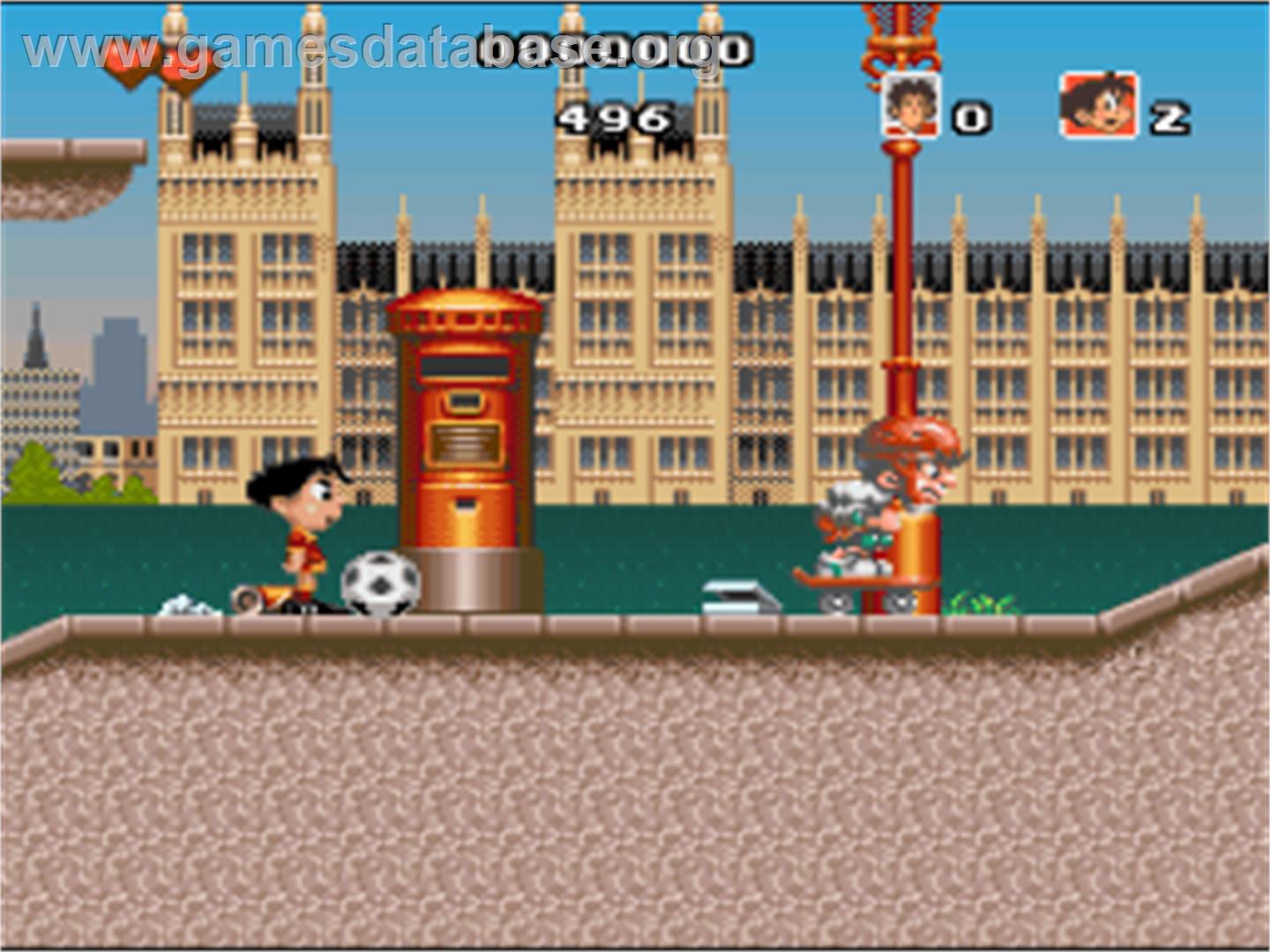 Soccer Kid - Nintendo SNES - Artwork - In Game