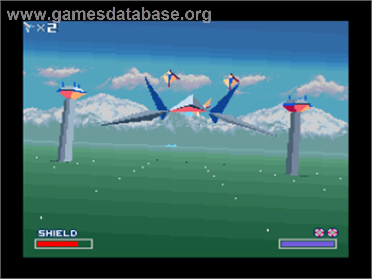 Star Fox: Super Weekend Competition - Nintendo SNES - Artwork - In Game
