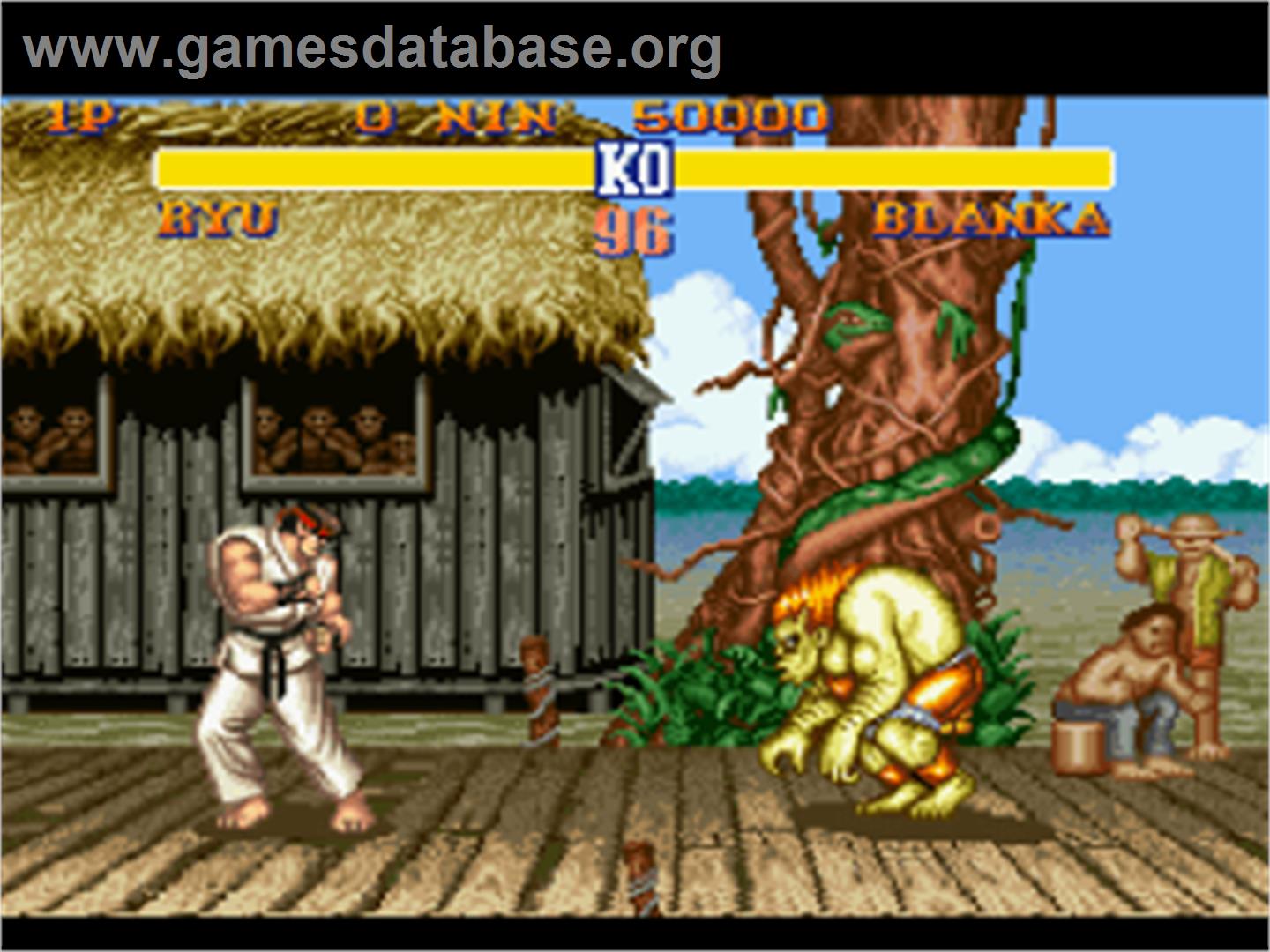 Street Fighter II: The World Warrior - Nintendo SNES - Artwork - In Game