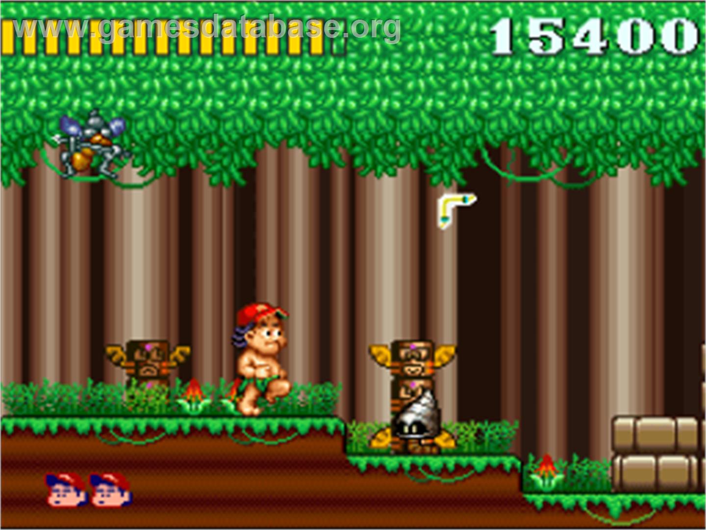 Super Adventure Island - Nintendo SNES - Artwork - In Game