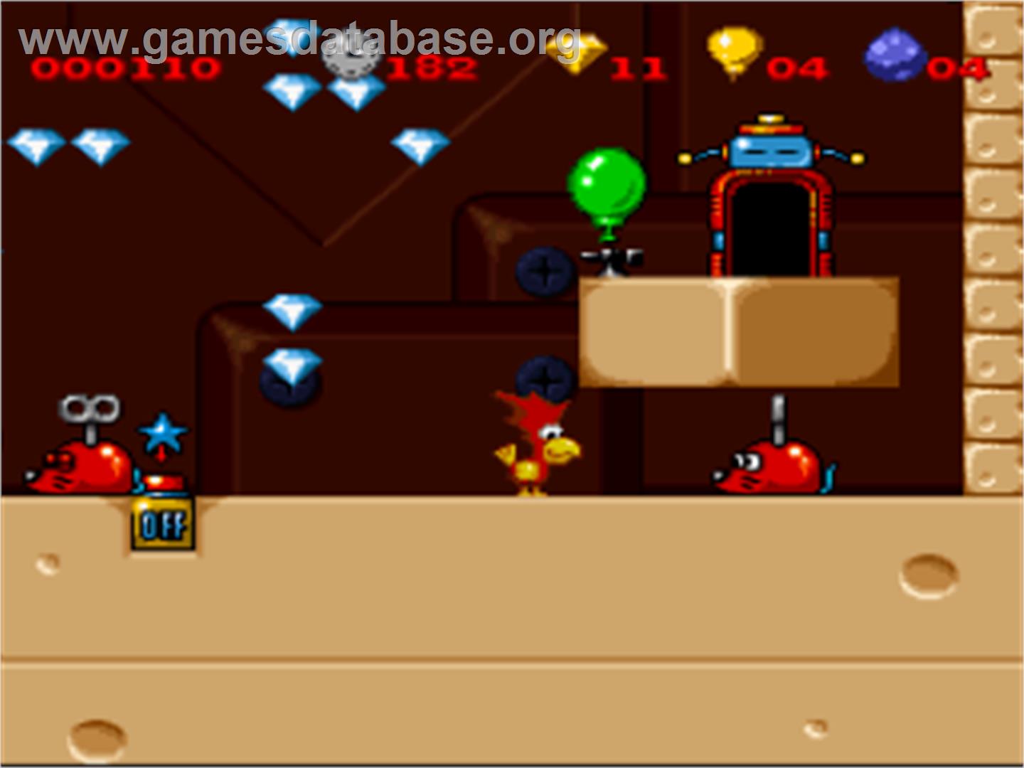 Super Alfred Chicken - Nintendo SNES - Artwork - In Game