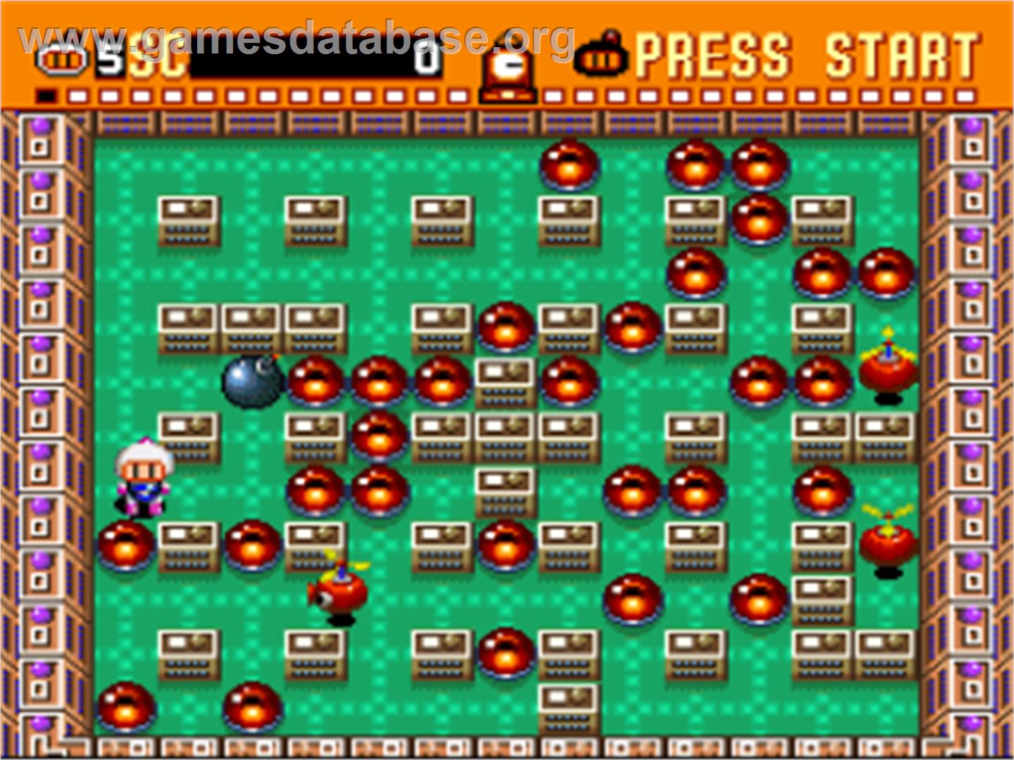 Super Bomberman - Nintendo SNES - Artwork - In Game