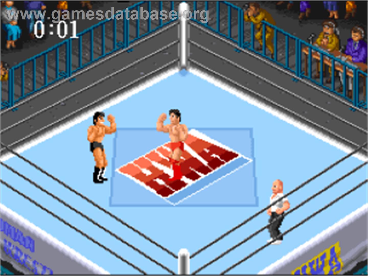 Super Fire Pro Wrestling 2 - Nintendo SNES - Artwork - In Game