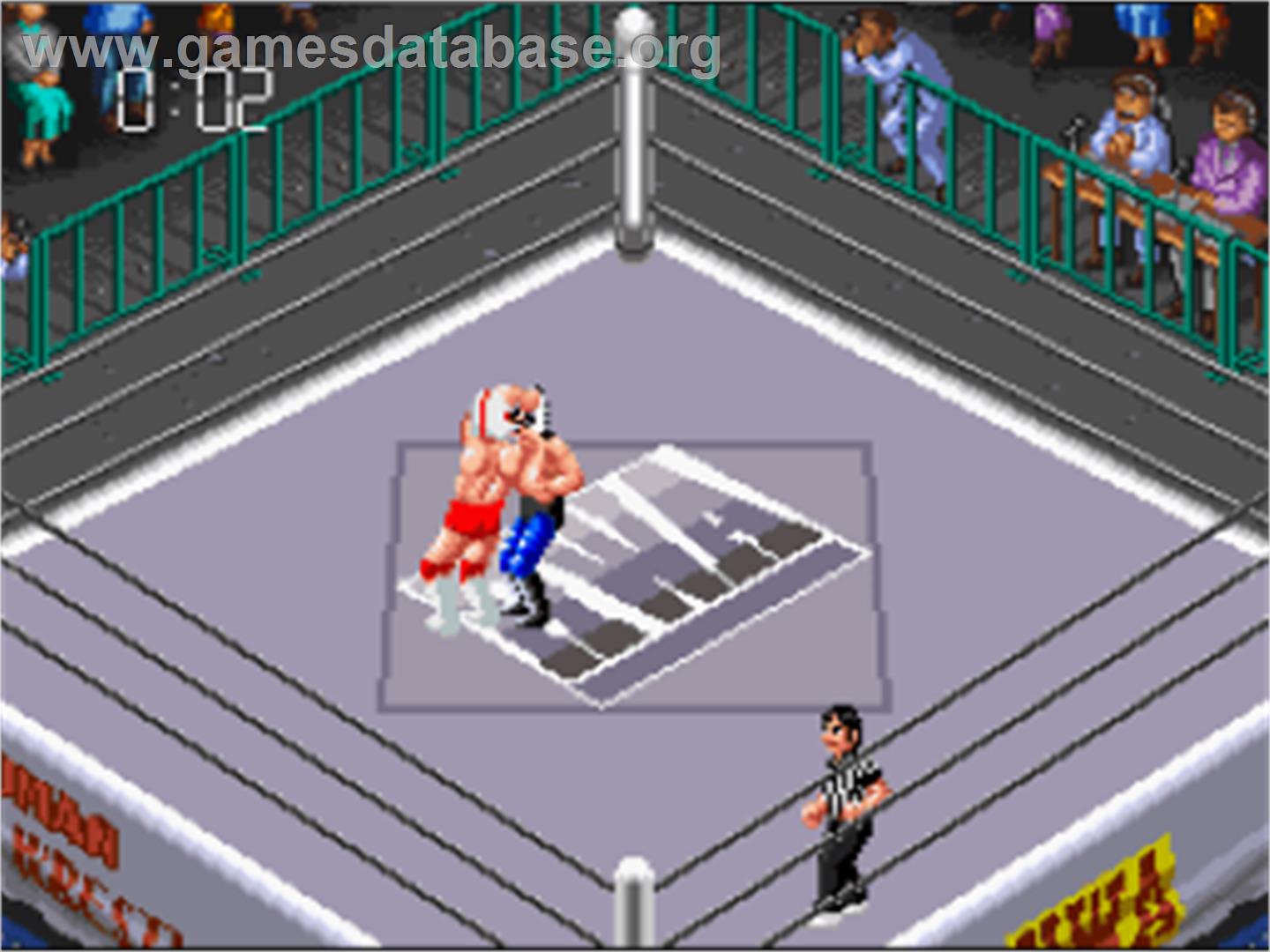 Super Fire Pro Wrestling 3 - Easy Type - Nintendo SNES - Artwork - In Game