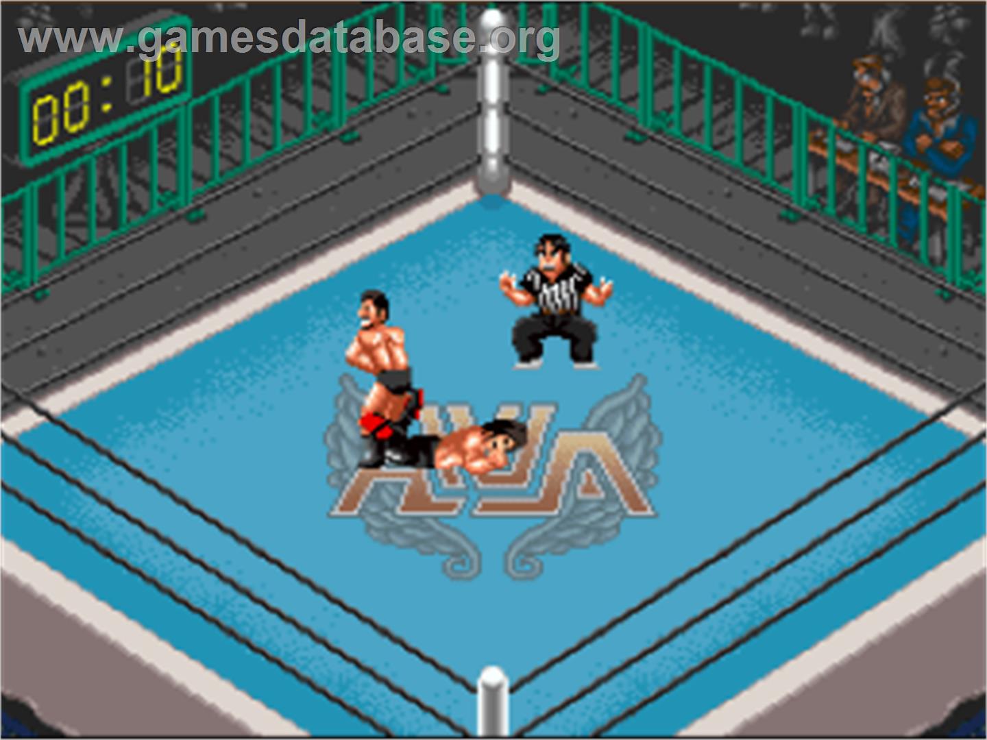 Super Fire Pro Wrestling Special - Nintendo SNES - Artwork - In Game