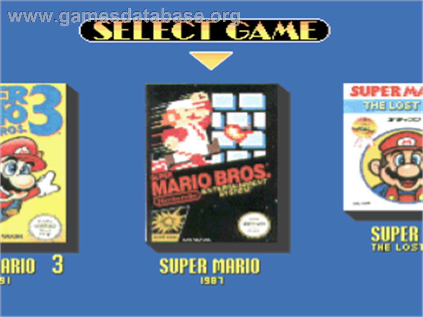 Super Mario All-stars - Nintendo SNES - Artwork - In Game