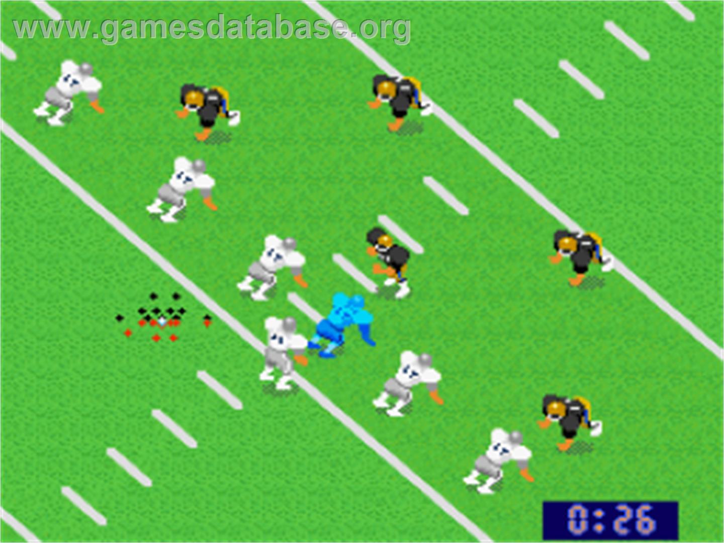 Super Play Action Football - Nintendo SNES - Artwork - In Game