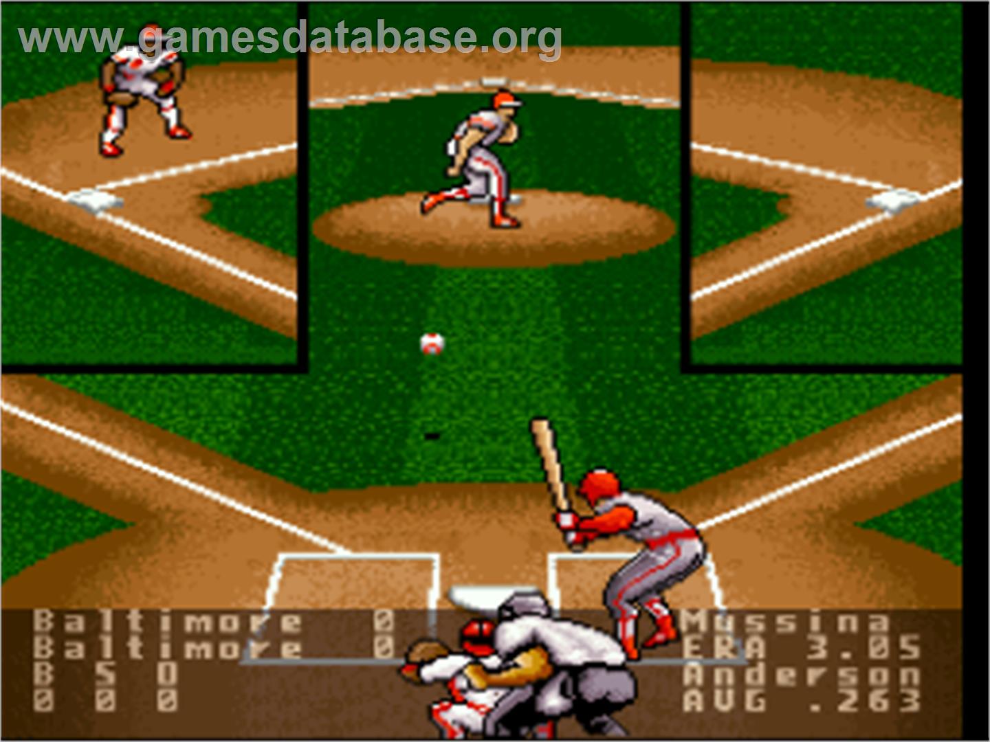 Super R.b.i. Baseball - Nintendo SNES - Artwork - In Game
