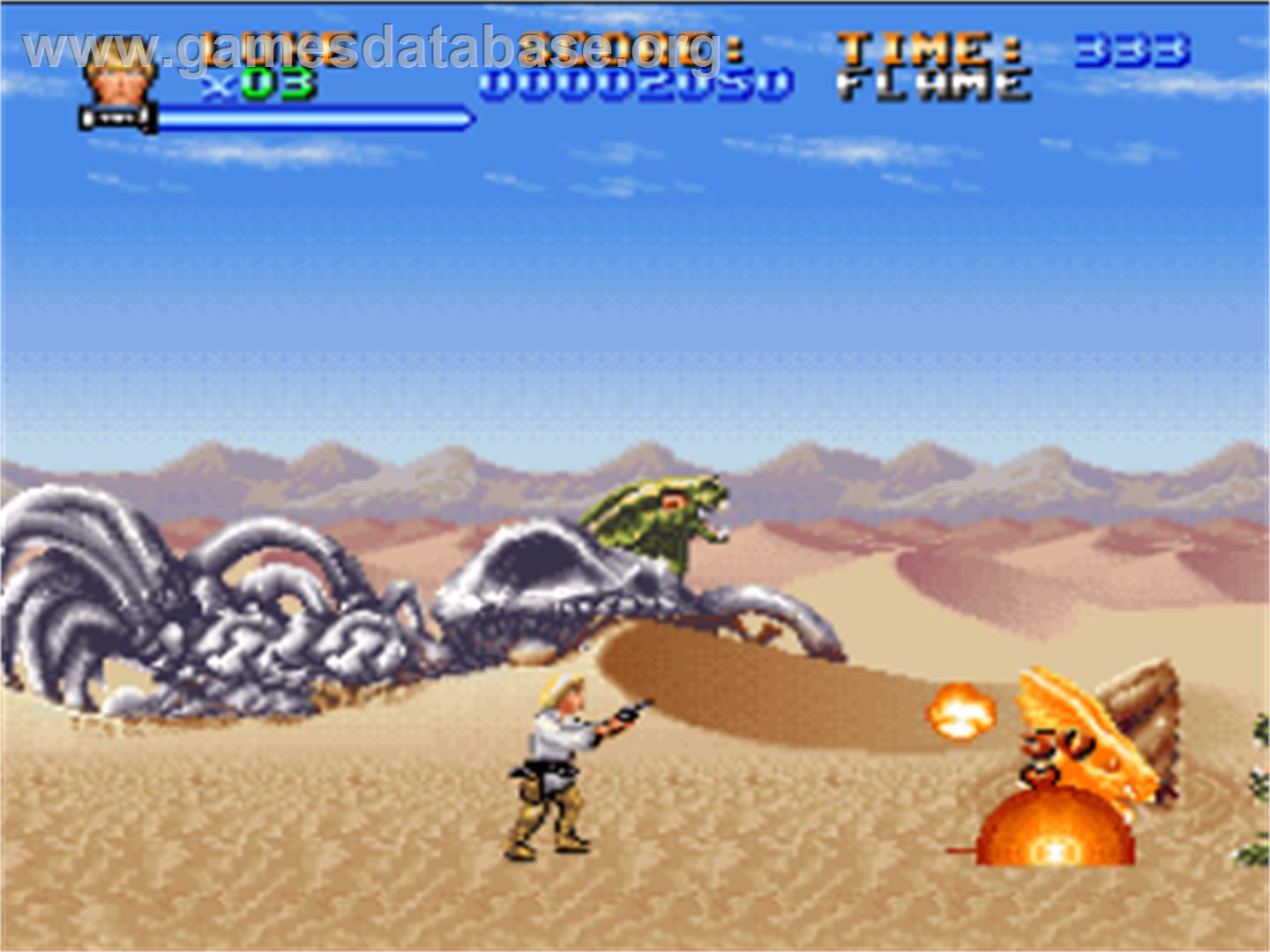 Super Star Wars - Nintendo SNES - Artwork - In Game