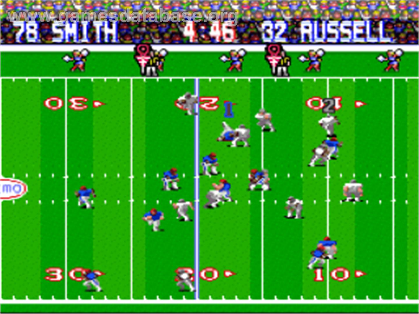 Tecmo Super Bowl - Nintendo SNES - Artwork - In Game