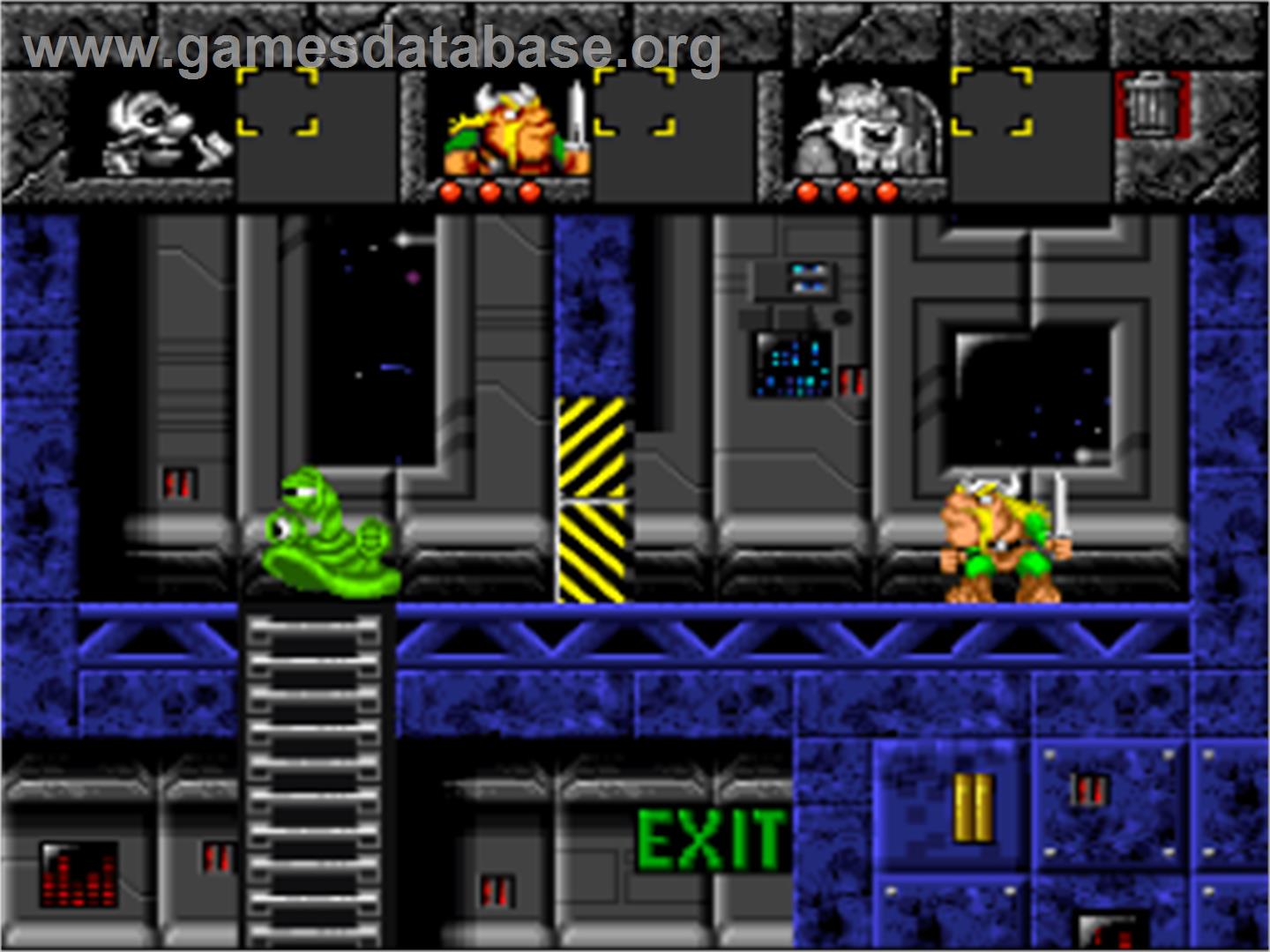 The Lost Vikings - Nintendo SNES - Artwork - In Game