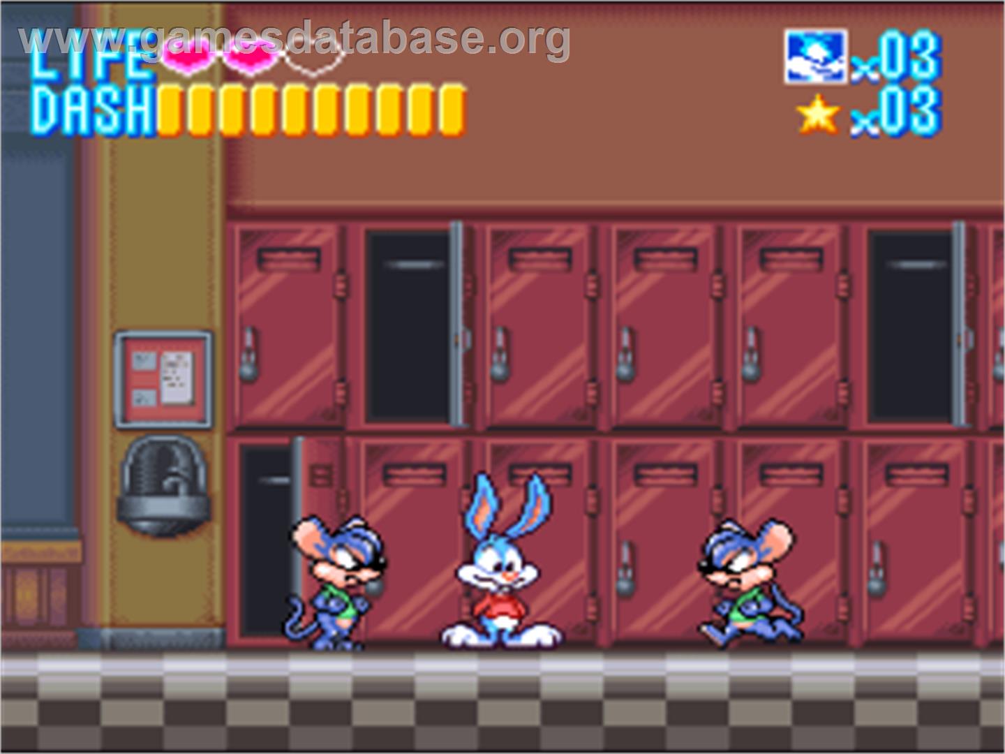 Tiny Toon Adventures: Buster Busts Loose! - Nintendo SNES - Artwork - In Game