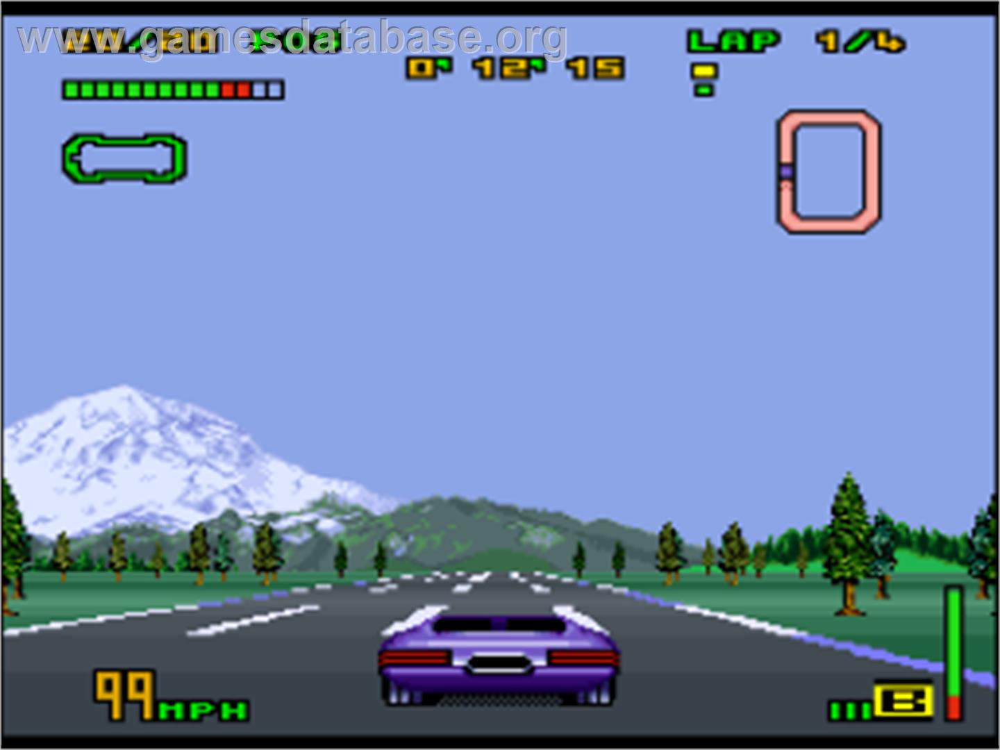 Top Gear 3000 - Nintendo SNES - Artwork - In Game