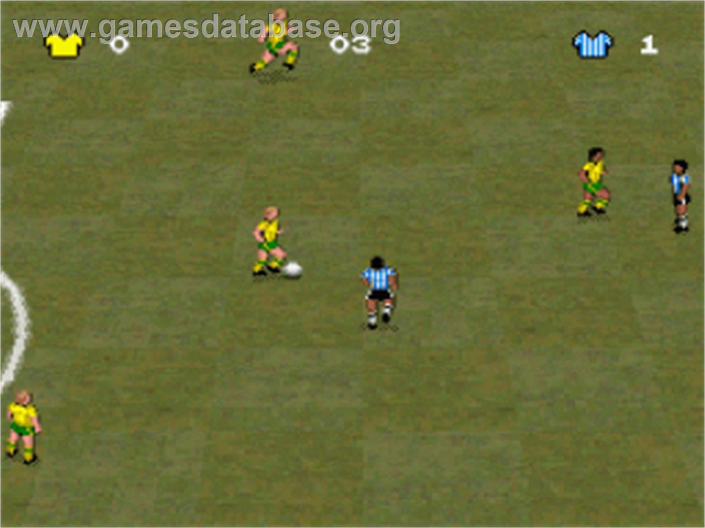 Total Football - Nintendo SNES - Artwork - In Game