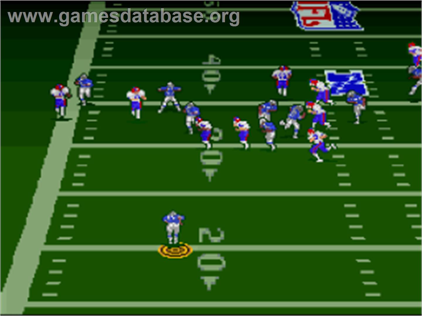 Troy Aikman Nfl Football - Nintendo SNES - Artwork - In Game