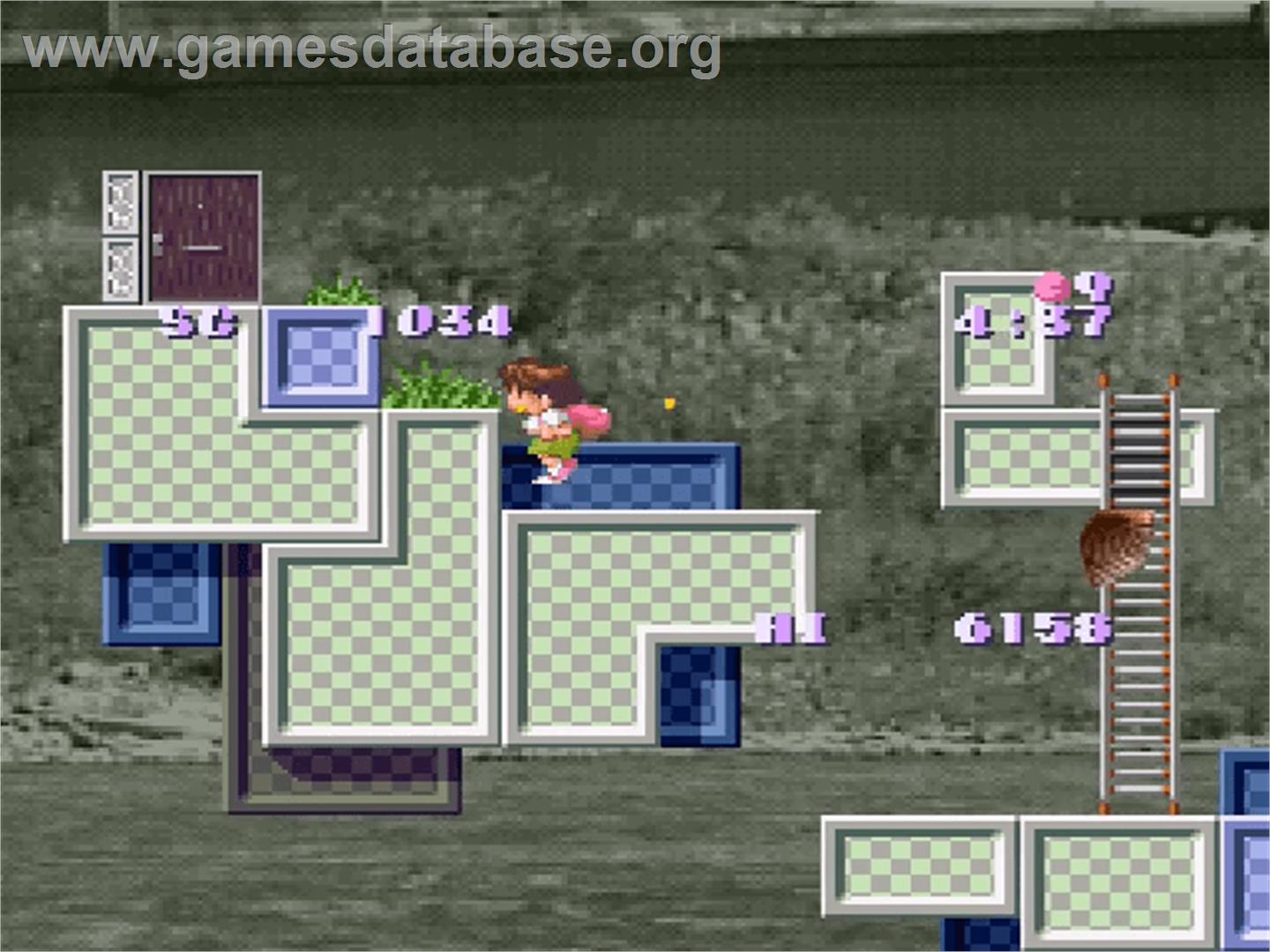 Umihara Kawase - Nintendo SNES - Artwork - In Game