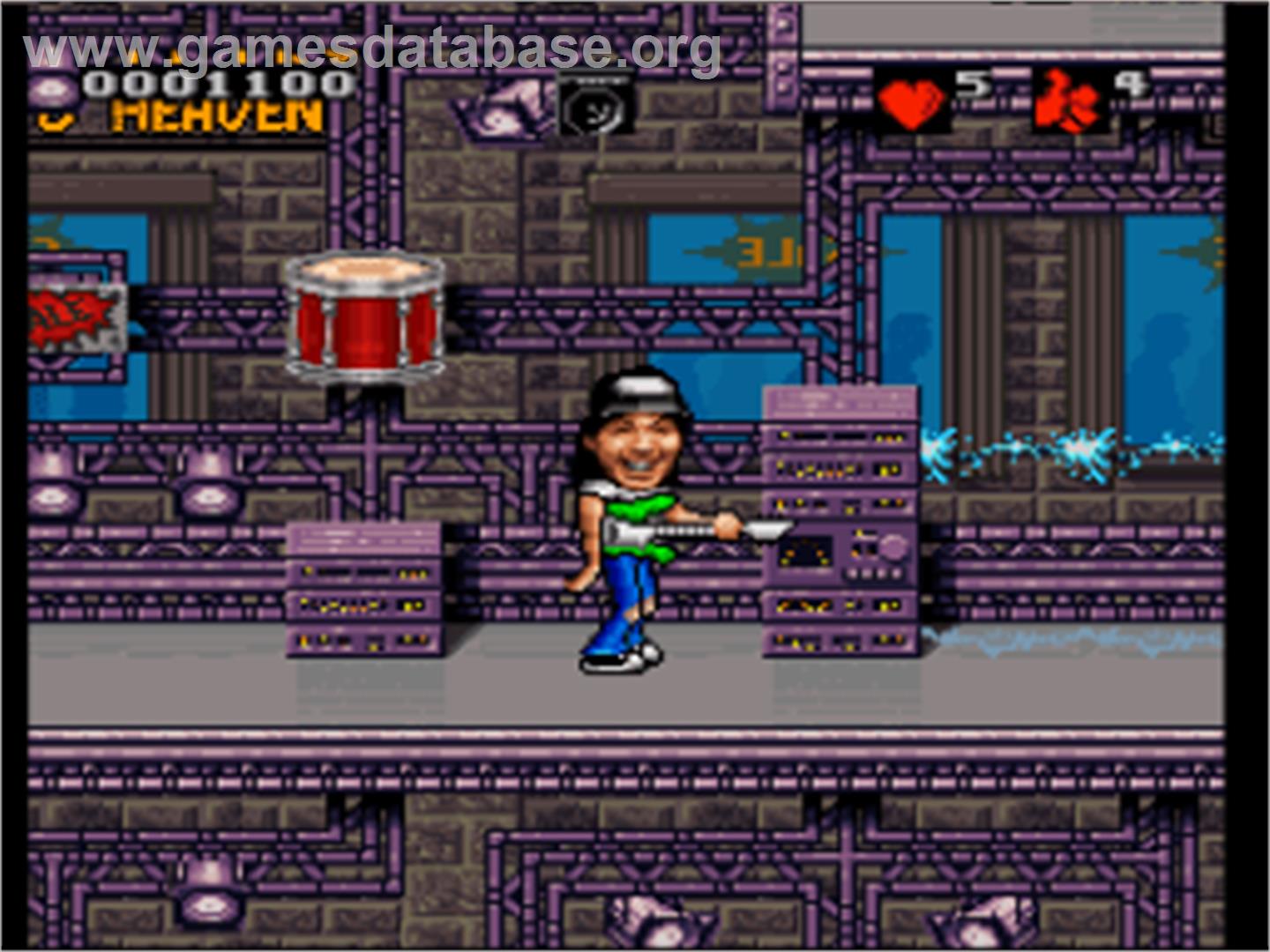 Wayne's World - Nintendo SNES - Artwork - In Game