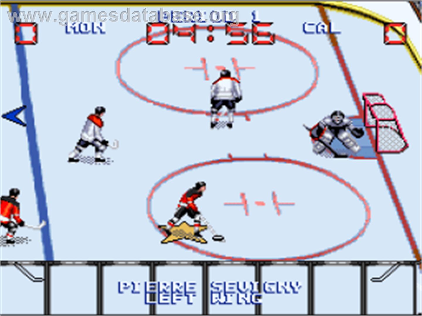 Wayne Gretzky And The Nhlpa All-stars - Nintendo SNES - Artwork - In Game
