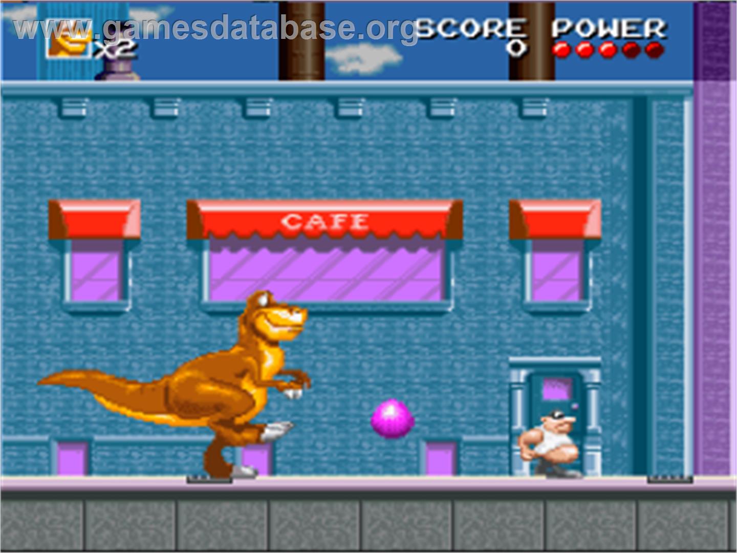 We're Back! - A Dinosaur's Story - Nintendo SNES - Artwork - In Game