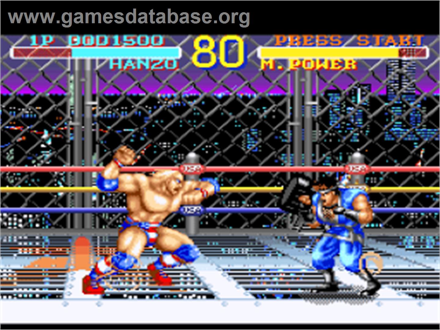 World Heroes - Nintendo SNES - Artwork - In Game