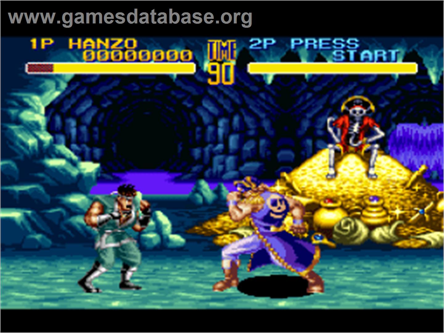 World Heroes 2 - Nintendo SNES - Artwork - In Game