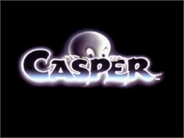 Title screen of Casper on the Nintendo SNES.