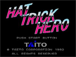 Title screen of European Football Champ on the Nintendo SNES.