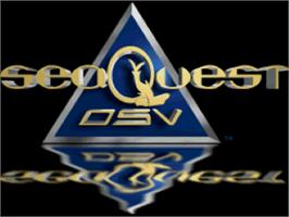 Title screen of Seaquest Dsv on the Nintendo SNES.
