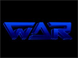 Title screen of War 2410 on the Nintendo SNES.