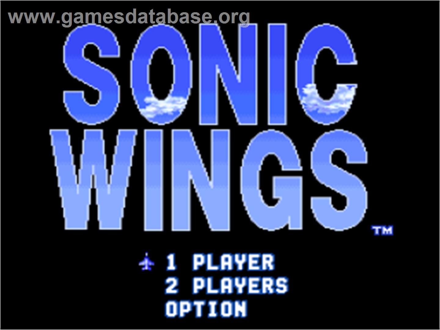 Aero Fighters - Nintendo SNES - Artwork - Title Screen