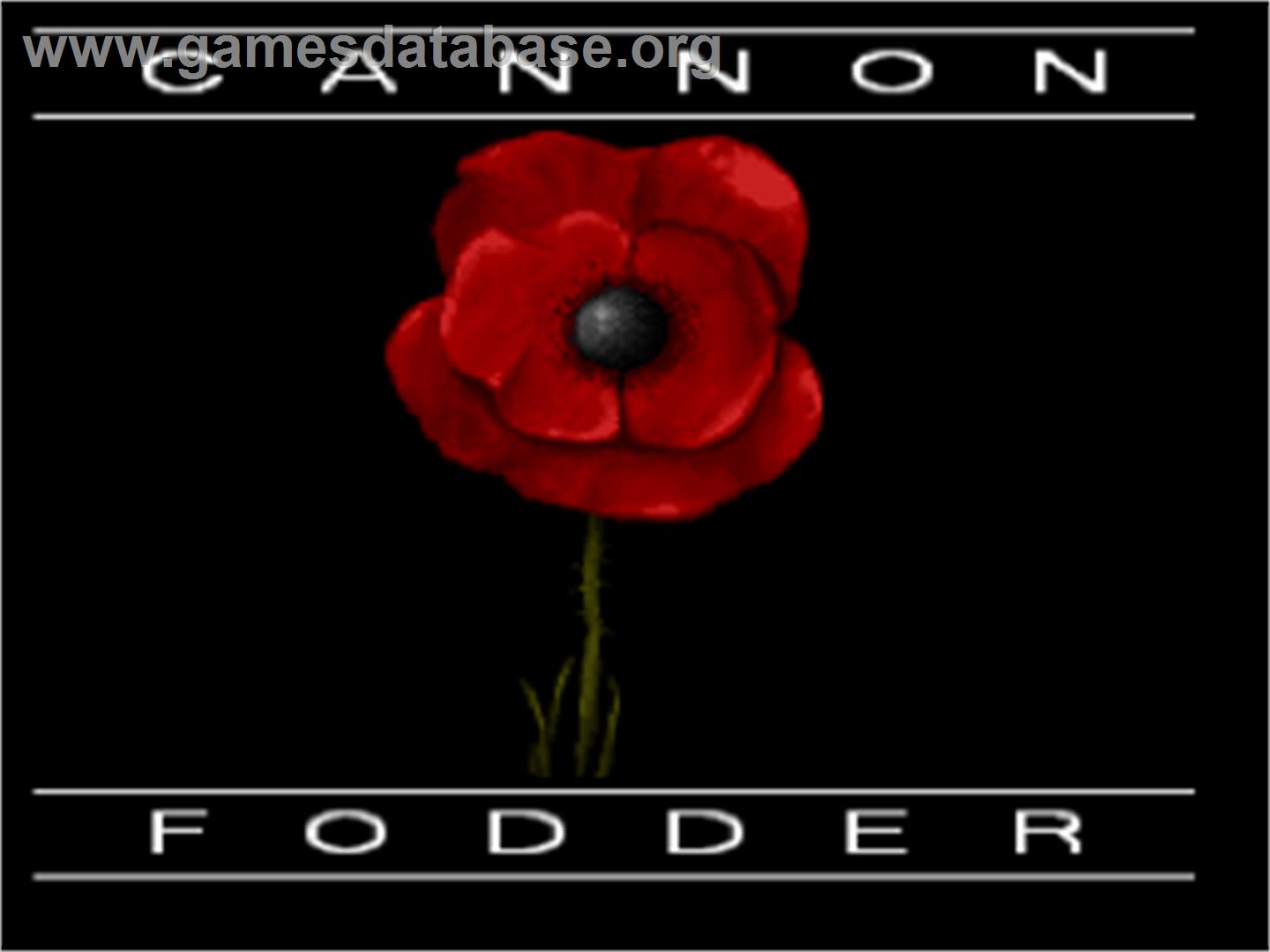 Cannon Fodder - Nintendo SNES - Artwork - Title Screen