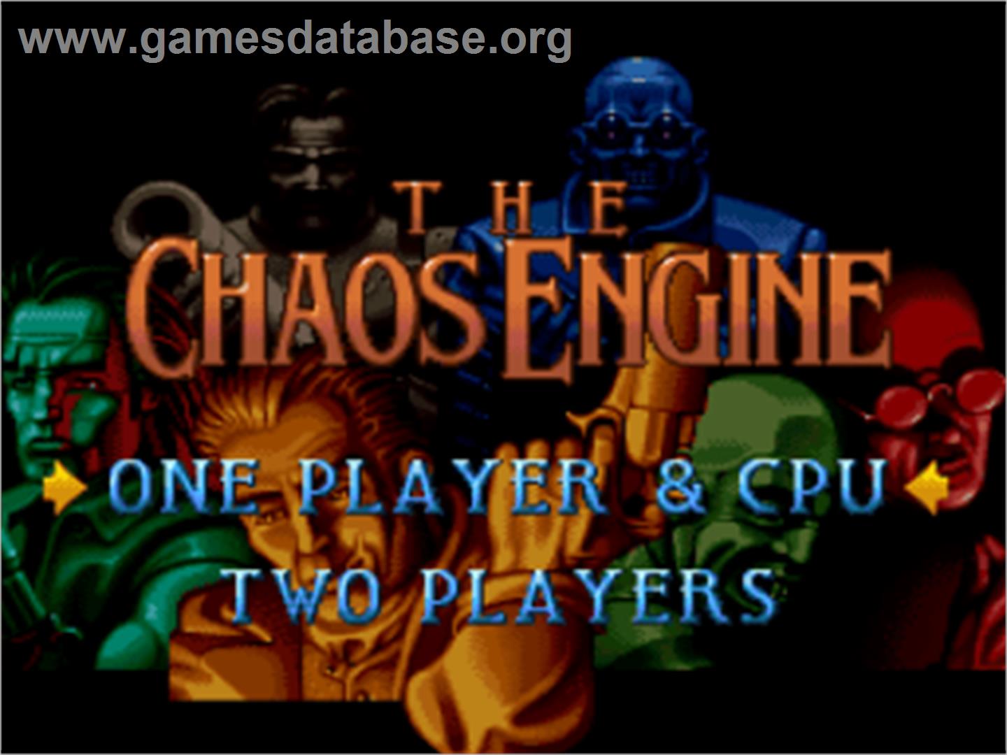 Chaos Engine, The - Nintendo SNES - Artwork - Title Screen